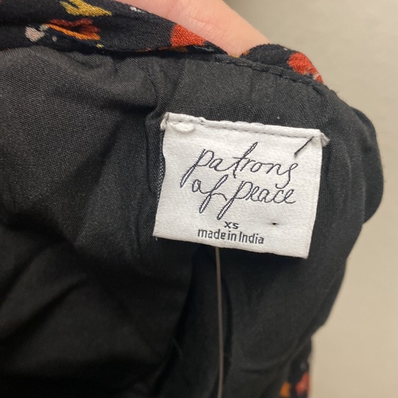 Patrons of Peace Floral Mini Dress XS - Picture 2 of 6